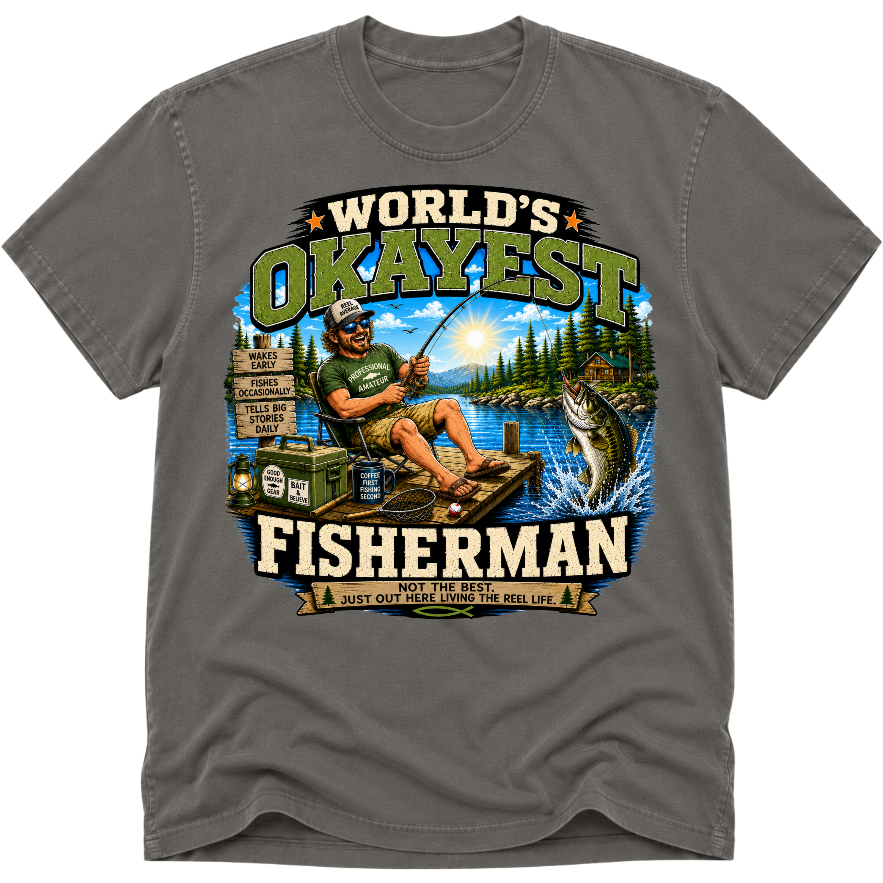 Worlds Okayest Fisherman Dock