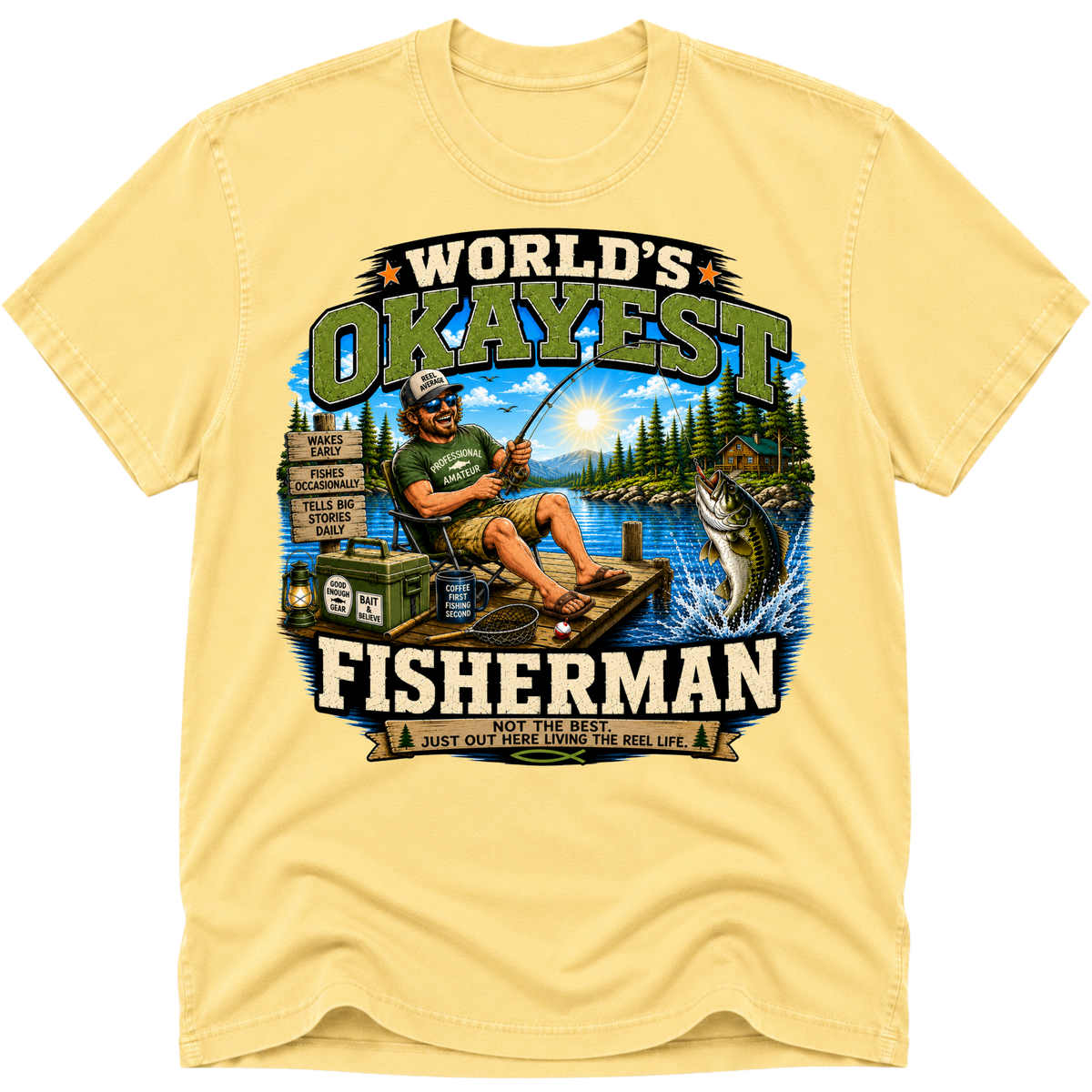 Worlds Okayest Fisherman Dock