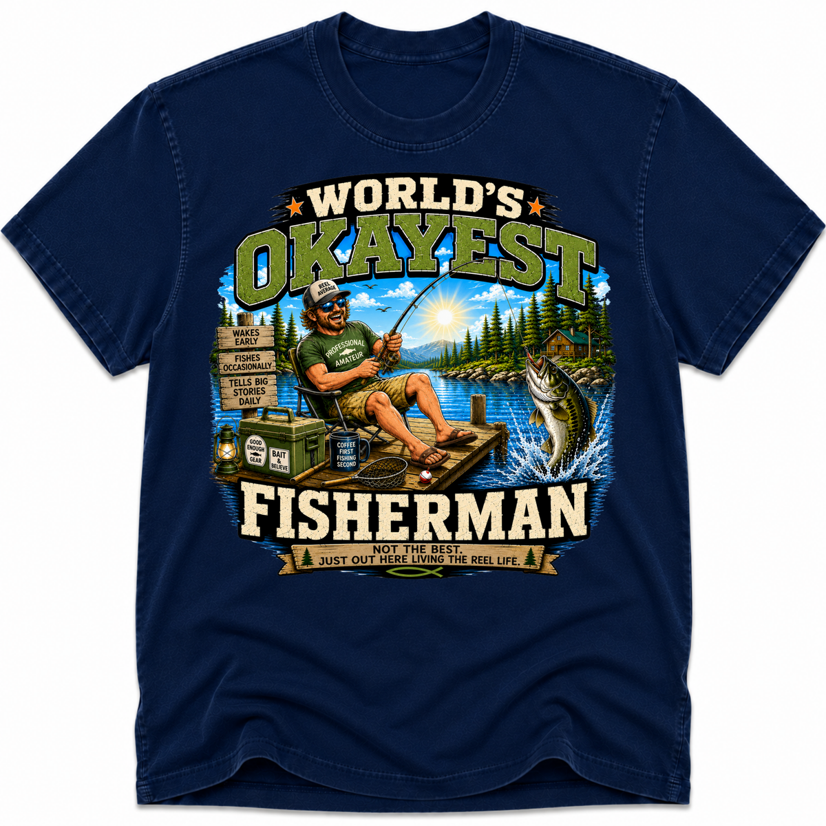 Worlds Okayest Fisherman Dock