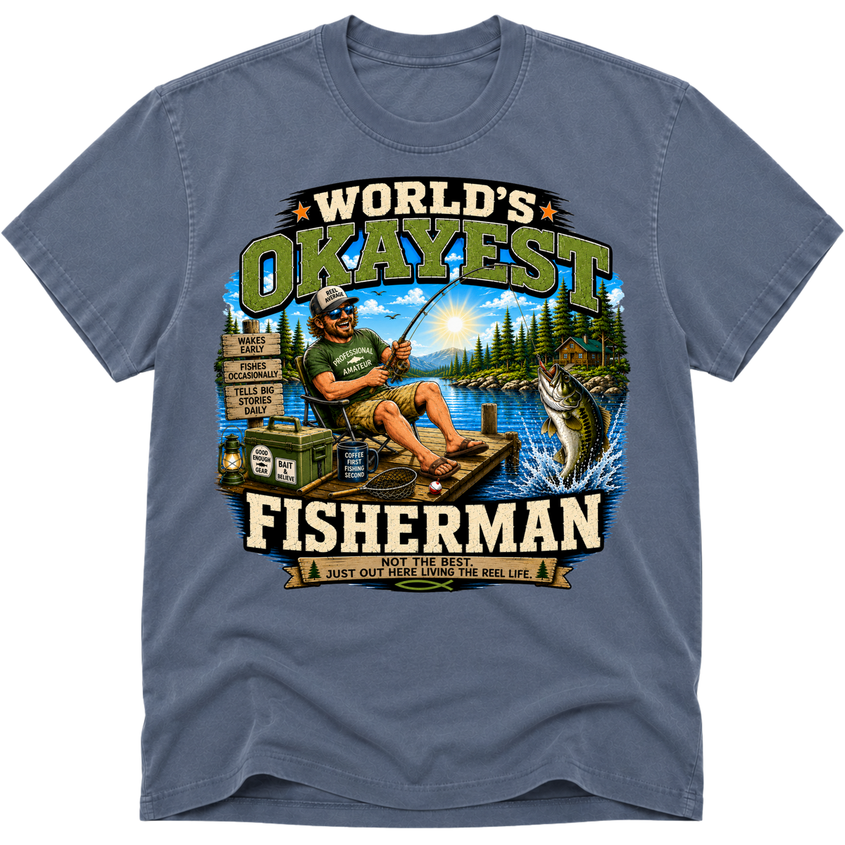 Worlds Okayest Fisherman Dock