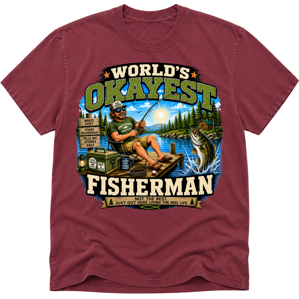 Worlds Okayest Fisherman Dock