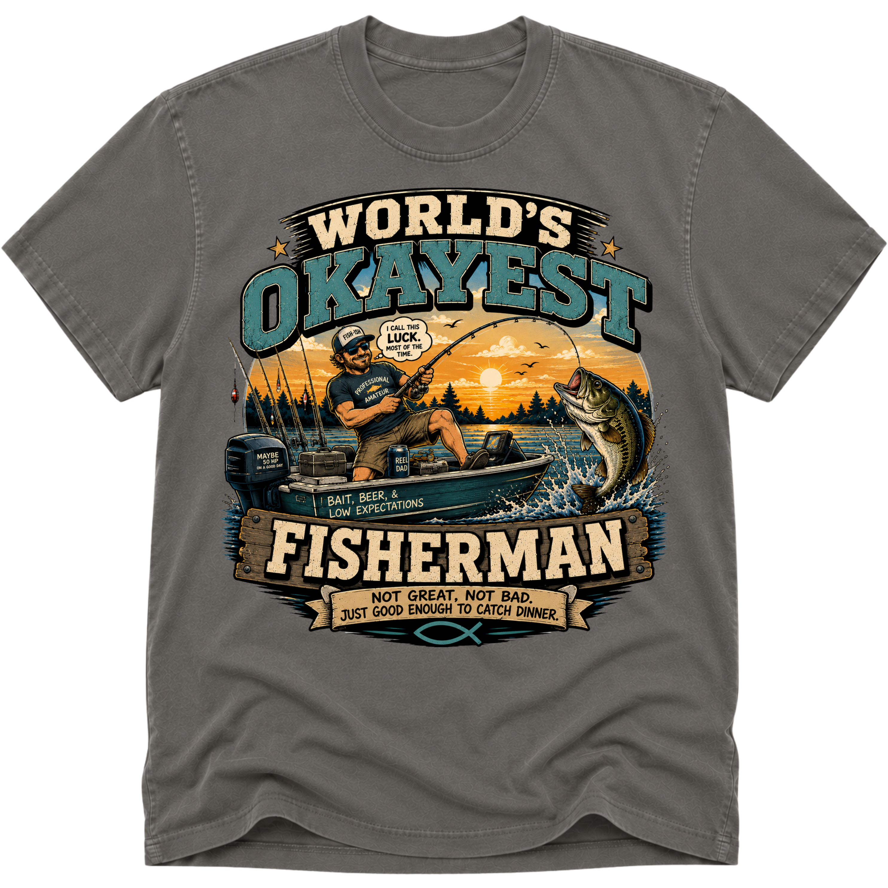 Worlds Okayest Fisherman Lake