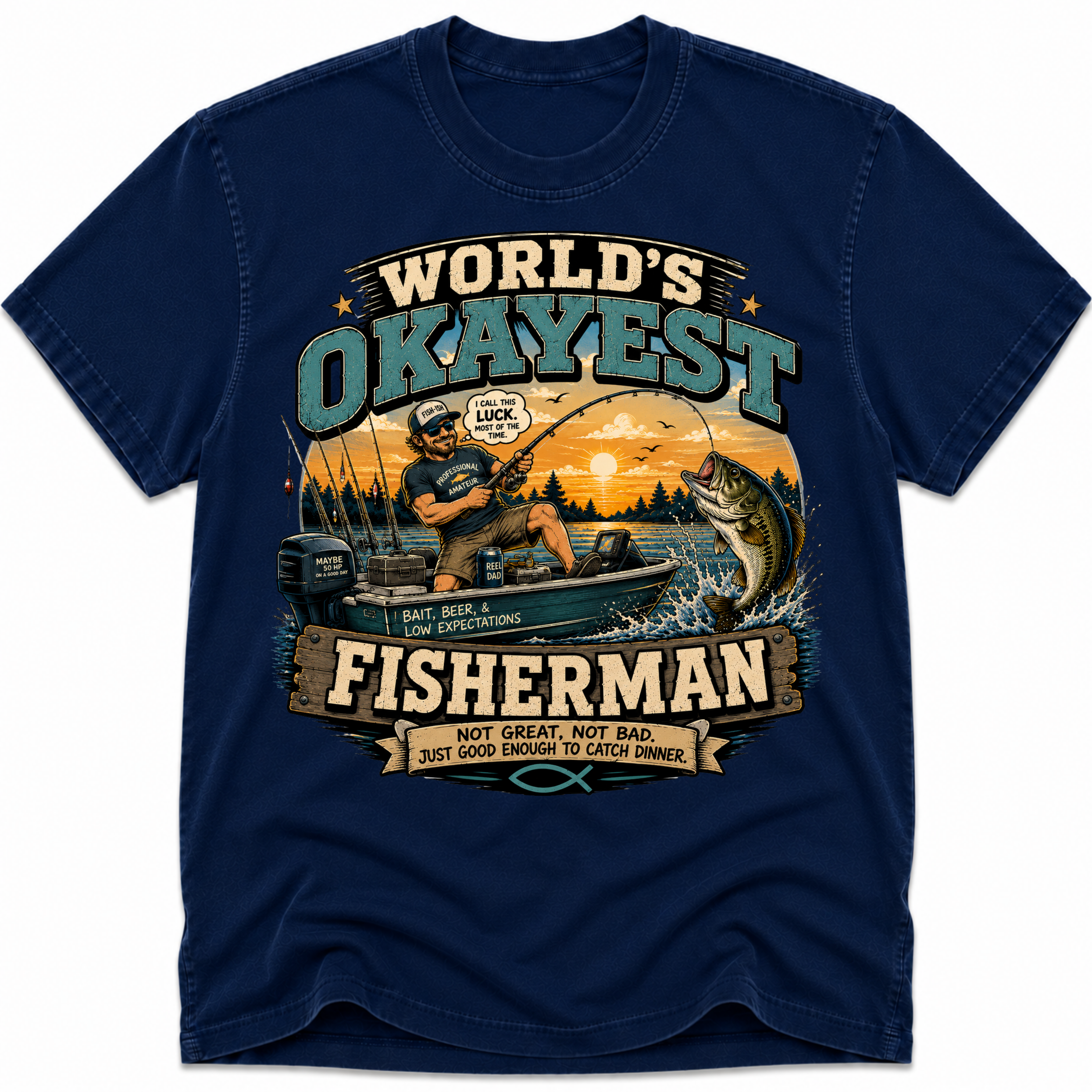 Worlds Okayest Fisherman Lake