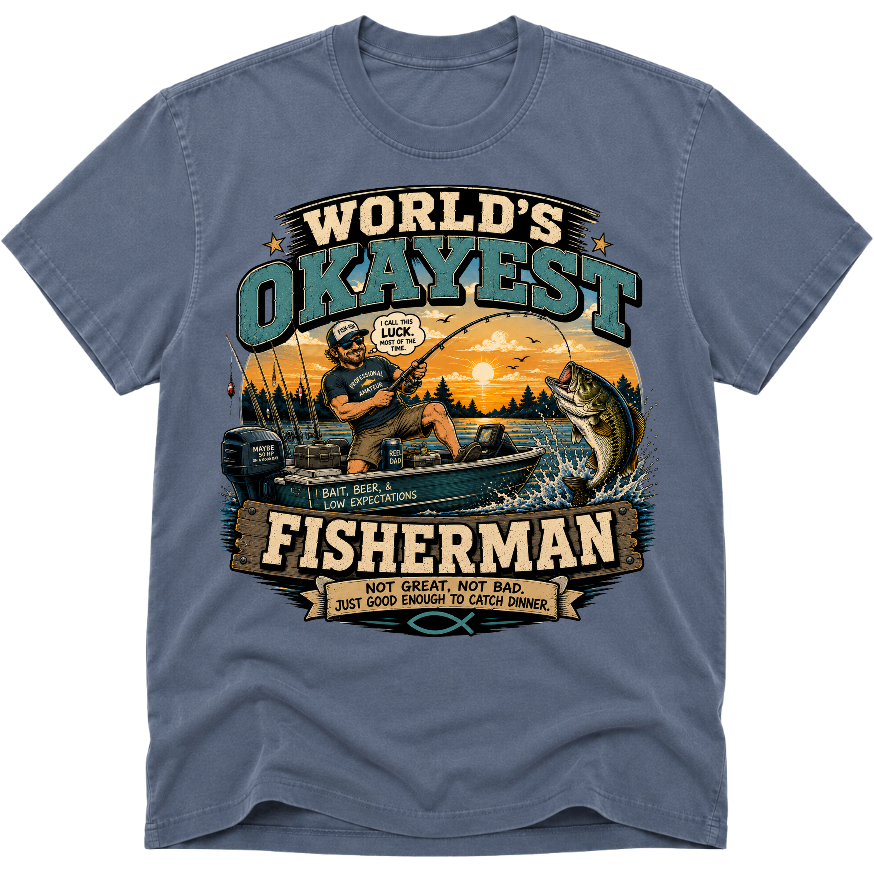 Worlds Okayest Fisherman Lake