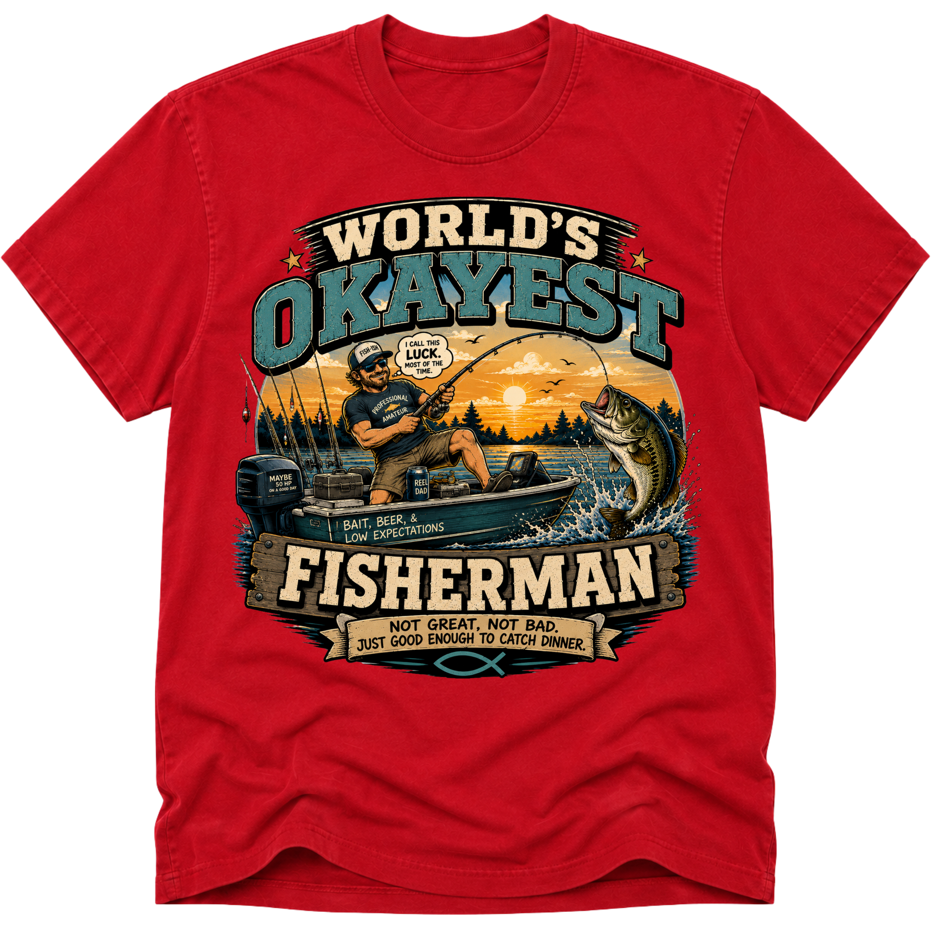 Worlds Okayest Fisherman Lake