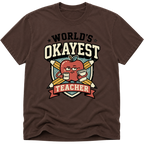 Worlds Okayest Teacher Apple