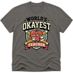Worlds Okayest Teacher Apple
