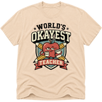 Worlds Okayest Teacher Apple