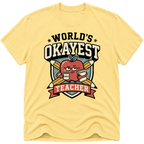 Worlds Okayest Teacher Apple