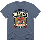Worlds Okayest Teacher Apple