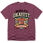 Worlds Okayest Teacher Apple