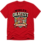 Worlds Okayest Teacher Apple