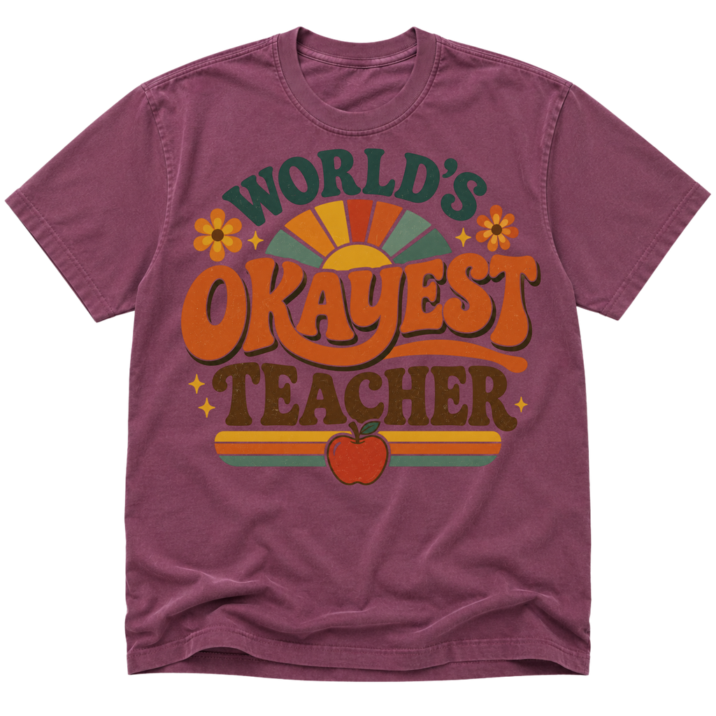 Worlds Okayest Teacher 70's