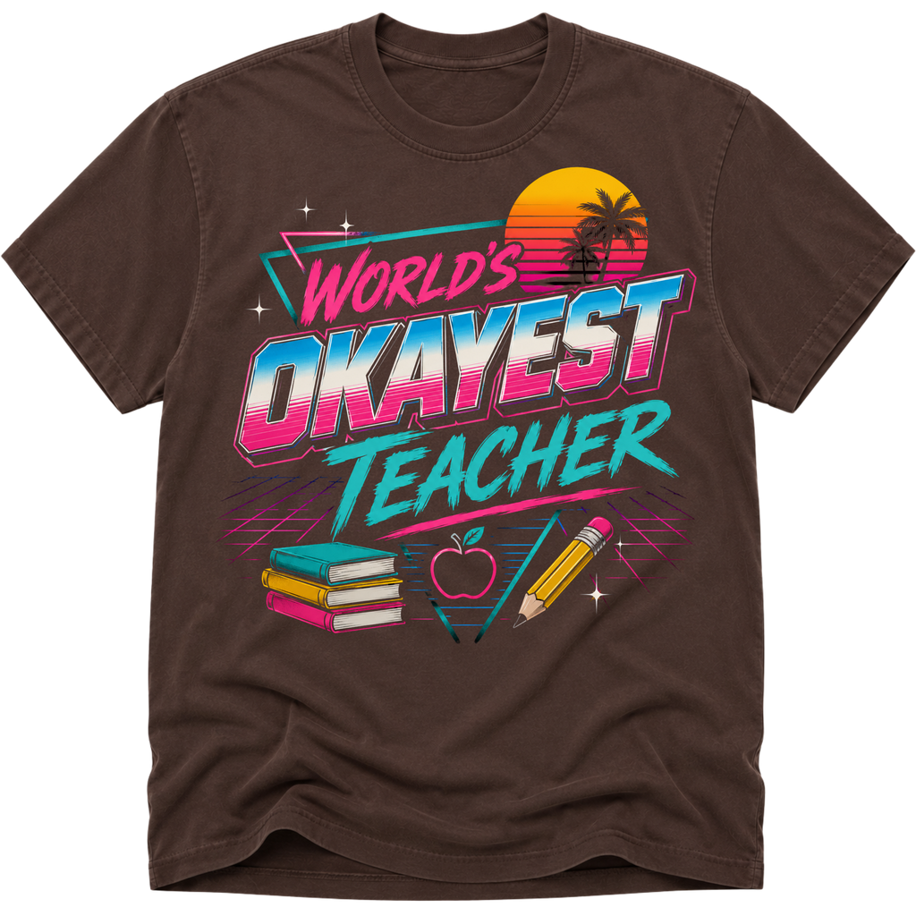Worlds Okayest Teacher 80's
