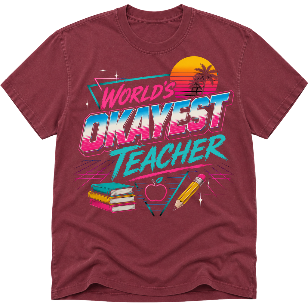 Worlds Okayest Teacher 80's