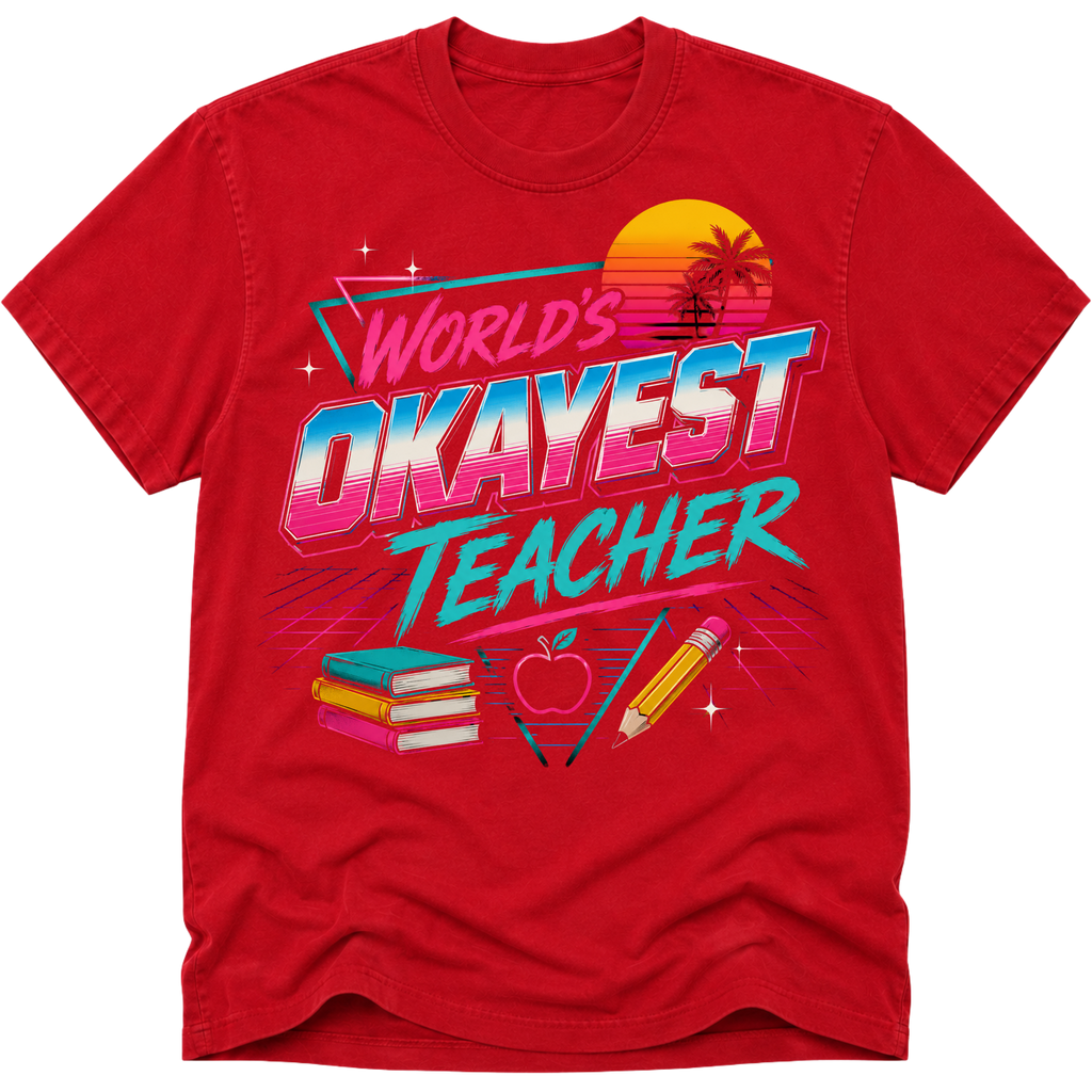 Worlds Okayest Teacher 80's