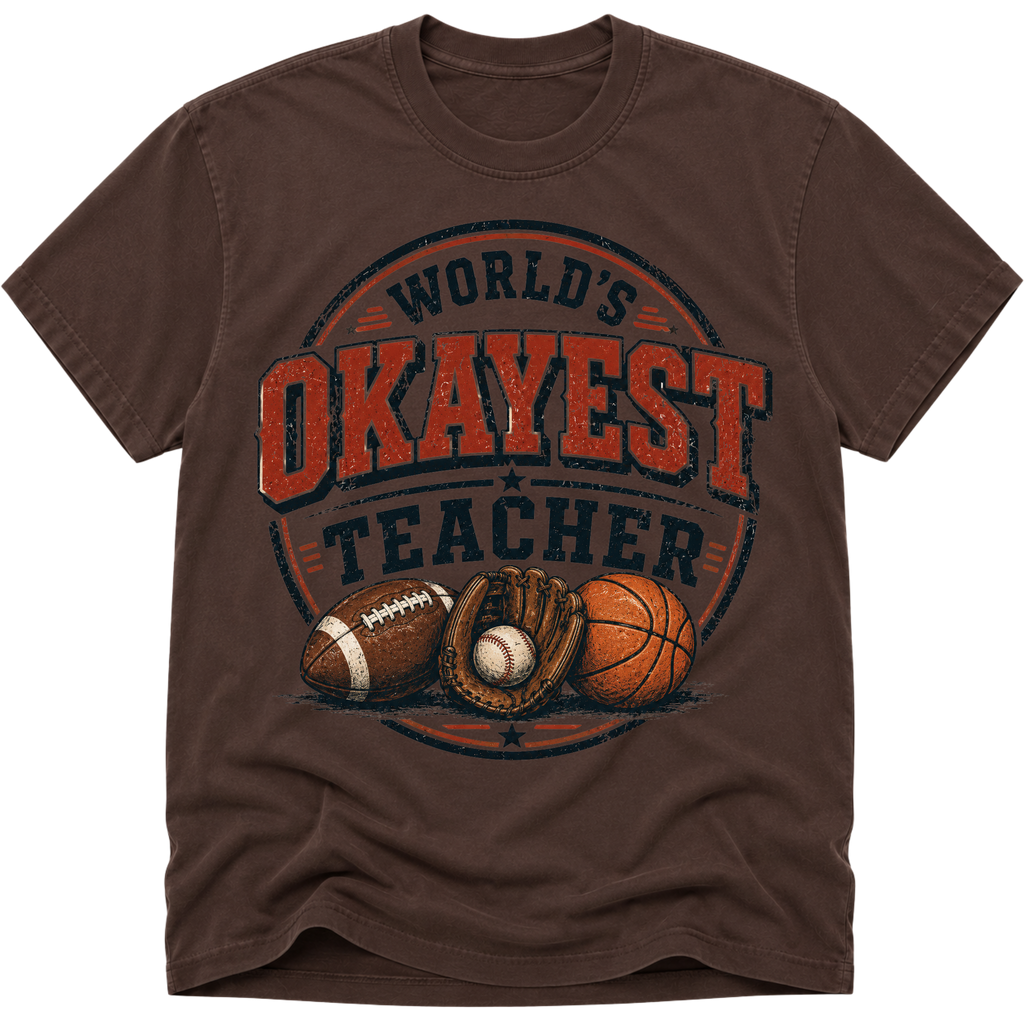 Worlds Okayest Teacher Sports