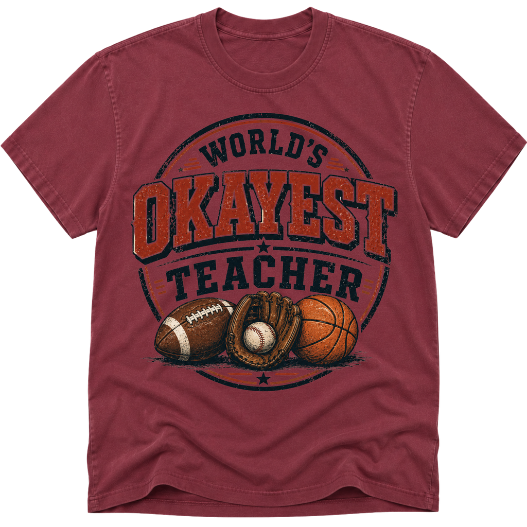 Worlds Okayest Teacher Sports
