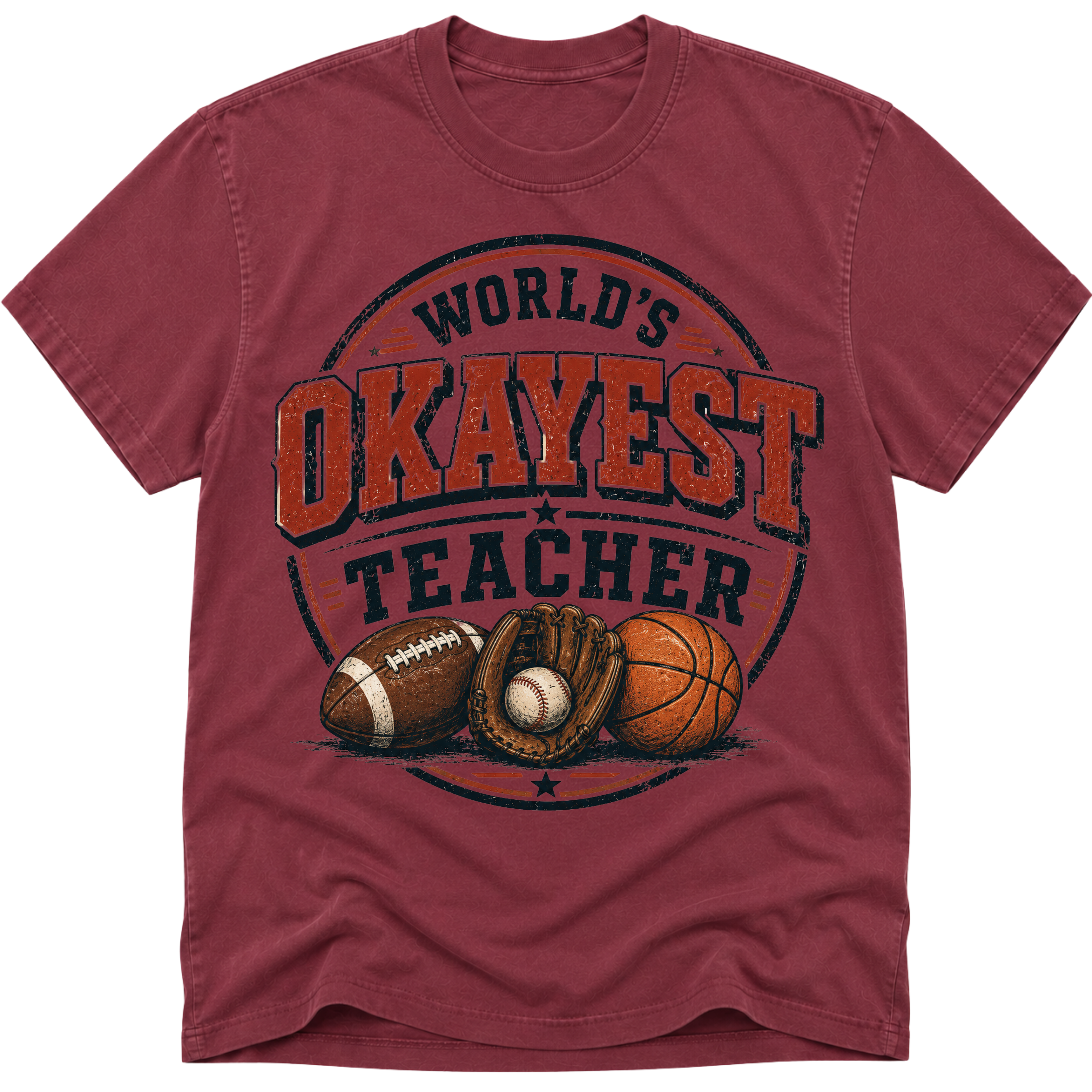 Worlds Okayest Teacher Sports