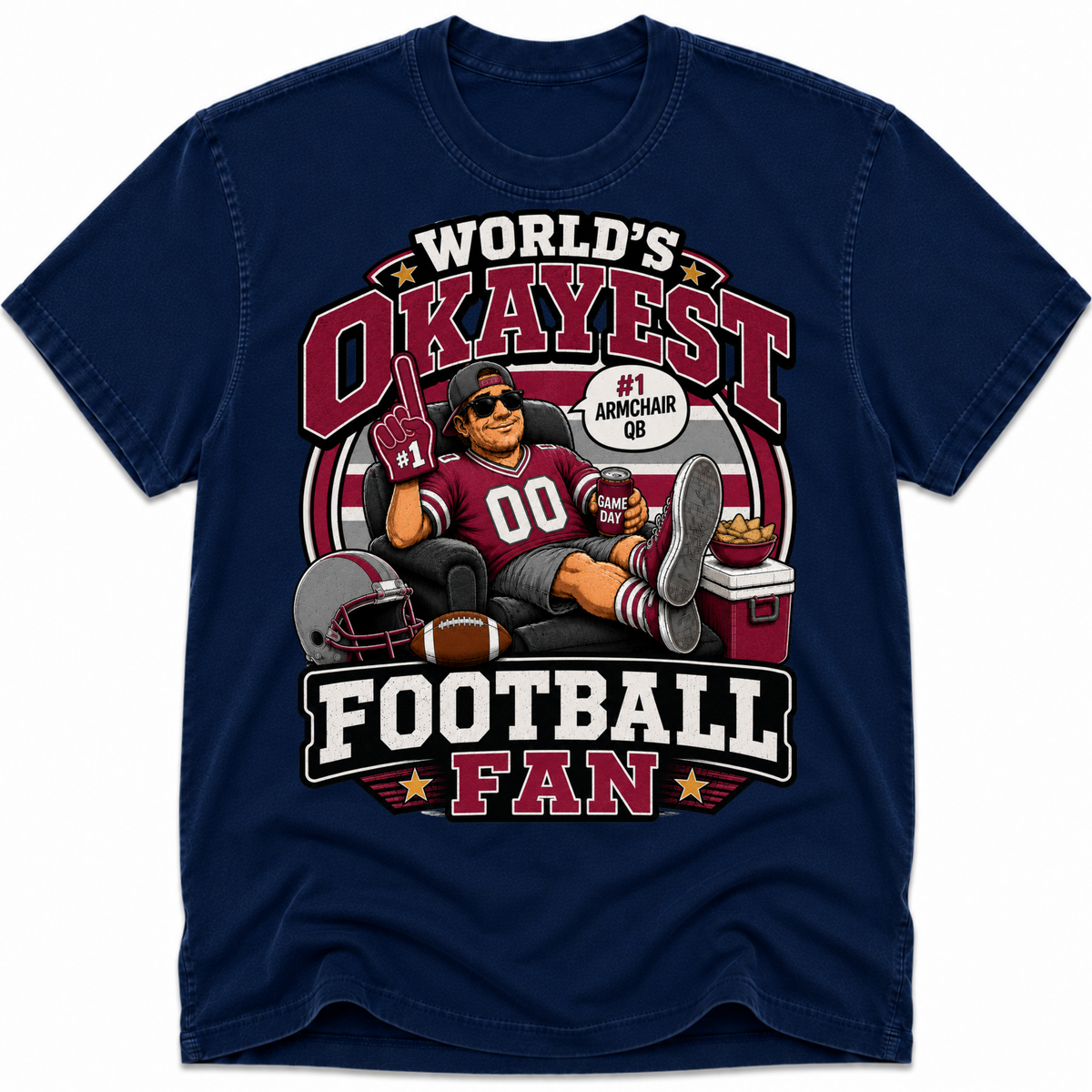Worlds Okayest Football Fan Arizona