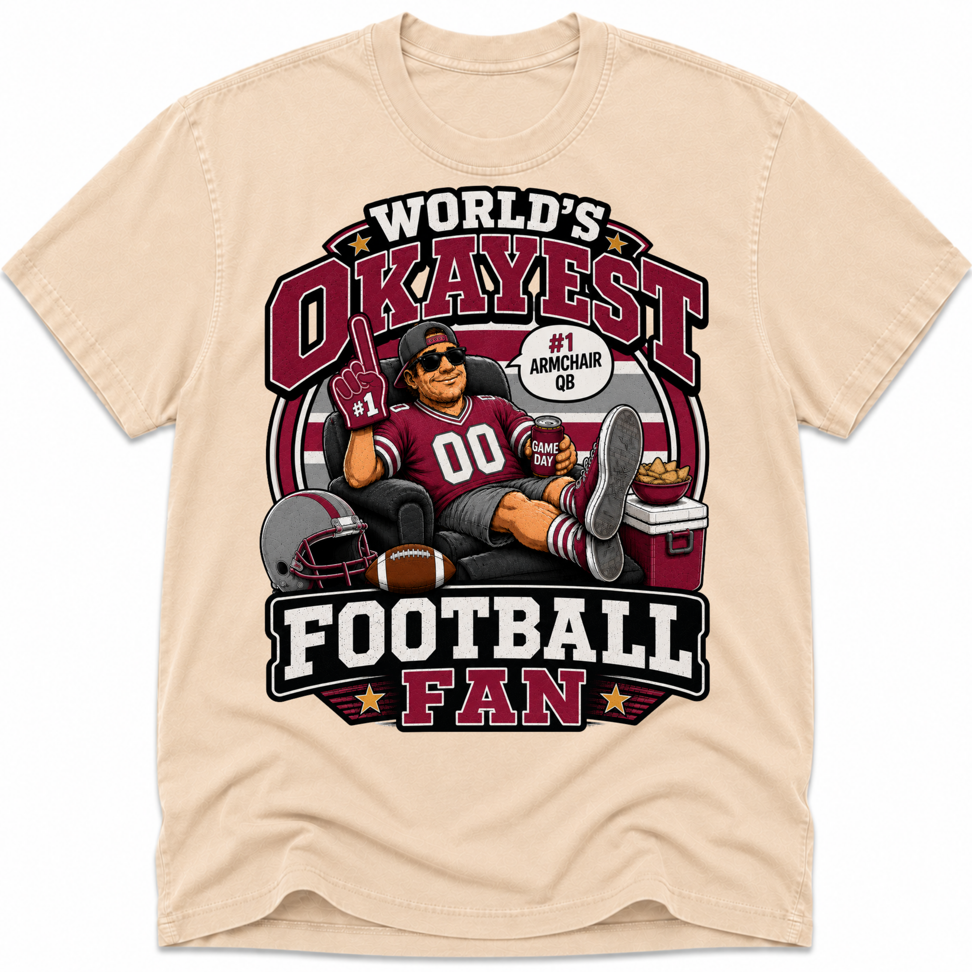 Worlds Okayest Football Fan Arizona