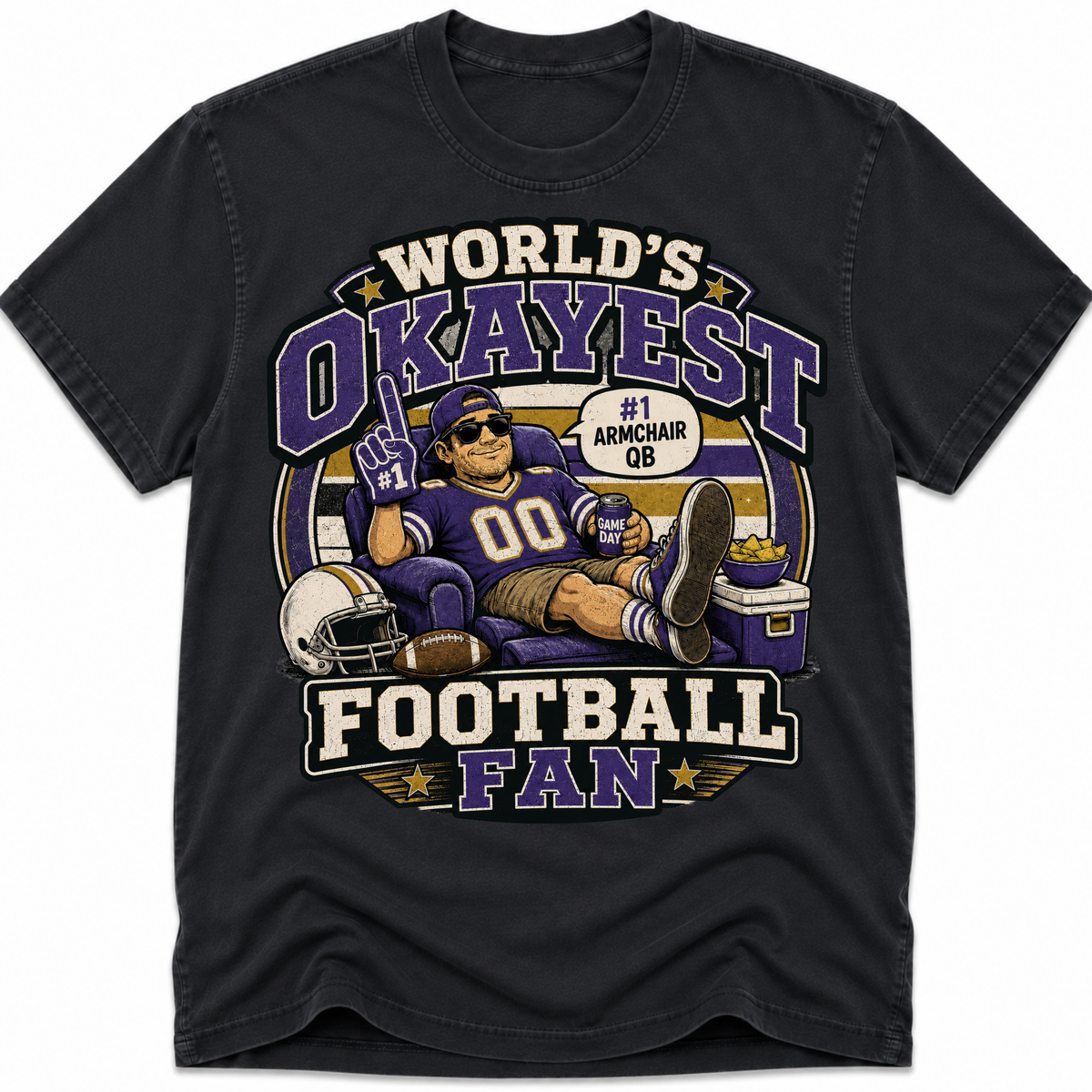 Worlds Okayest Football Fan Baltimore
