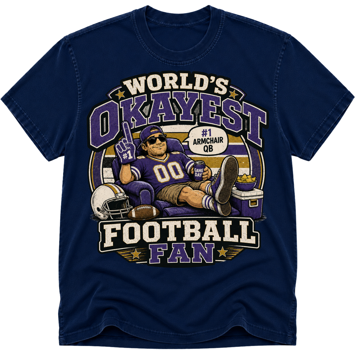 Worlds Okayest Football Fan Baltimore
