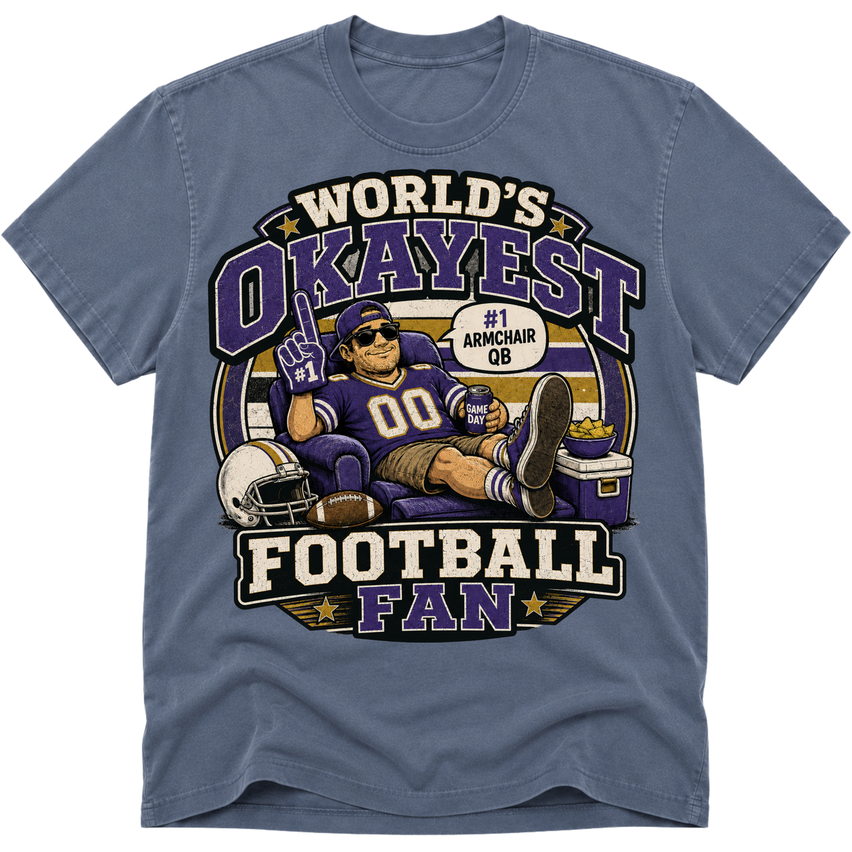 Worlds Okayest Football Fan Baltimore
