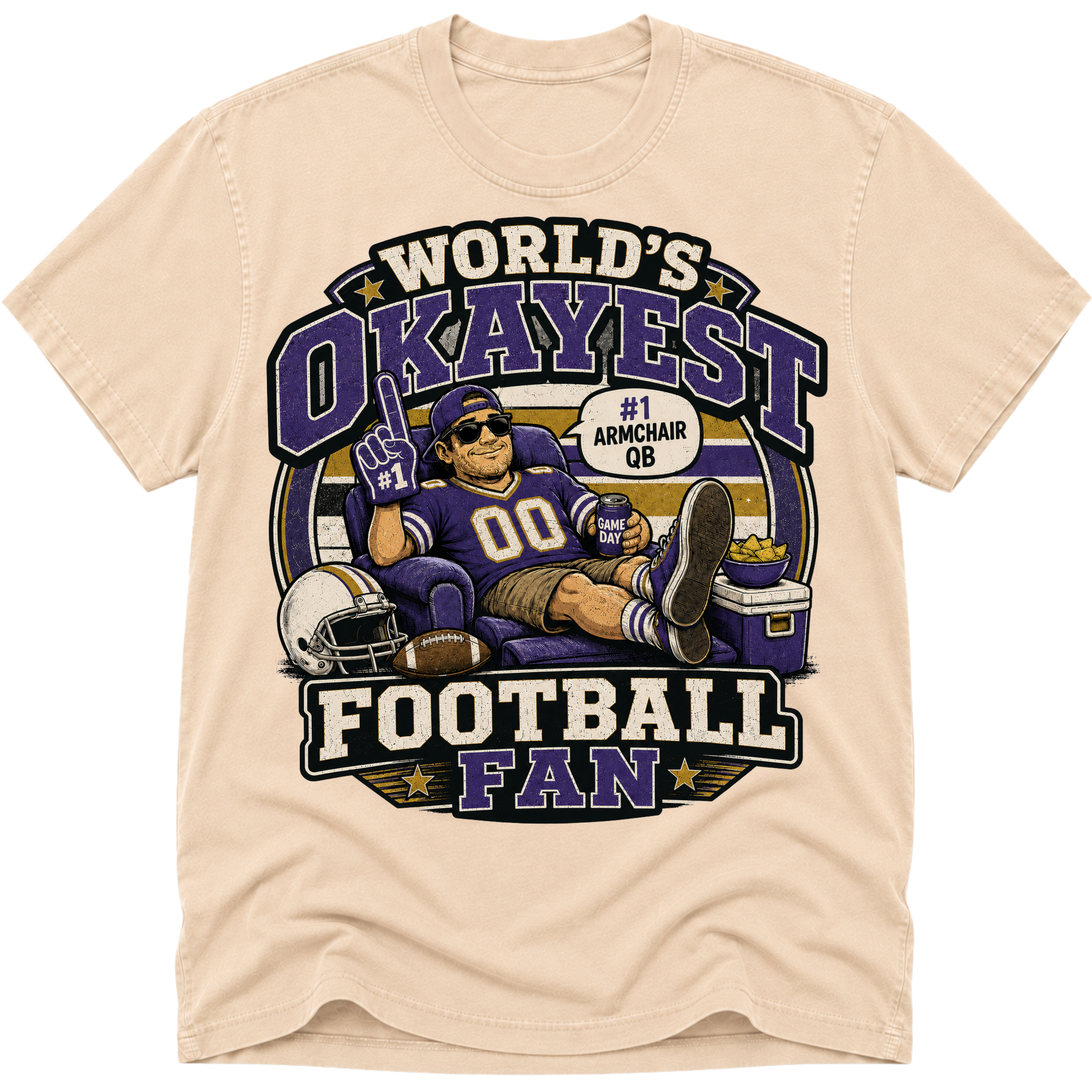 Worlds Okayest Football Fan Baltimore