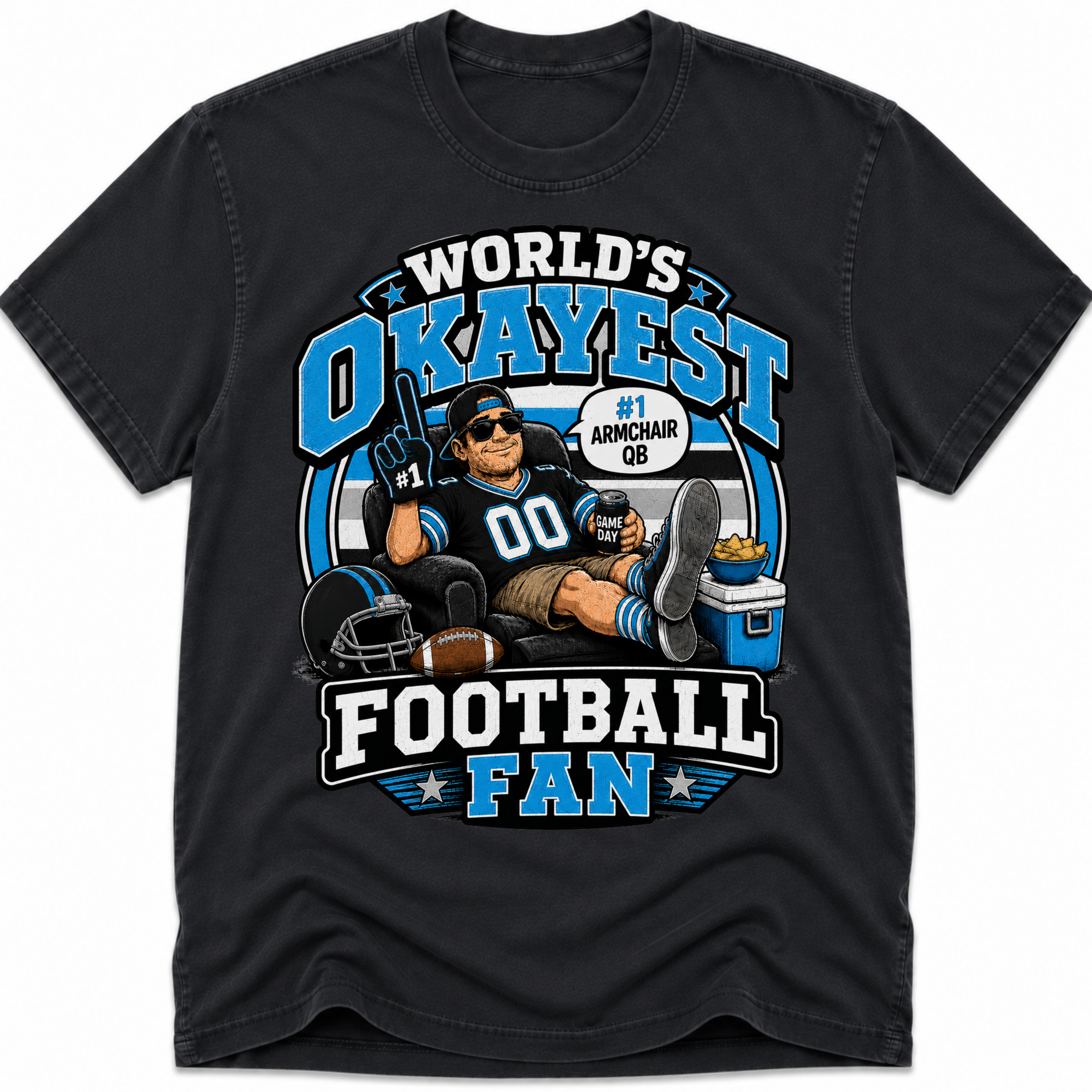 Worlds Okayest Football Fan Carolina