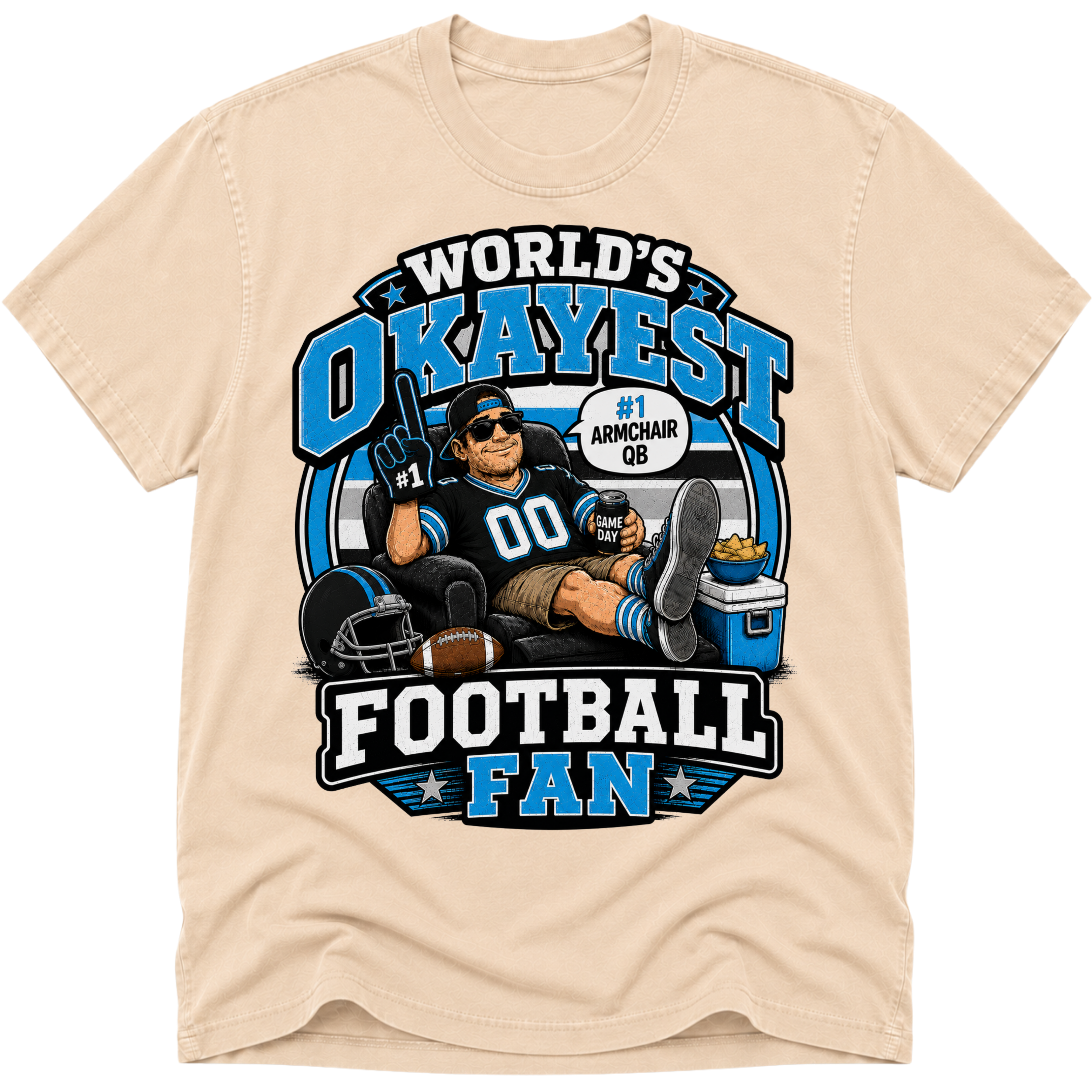 Worlds Okayest Football Fan Carolina