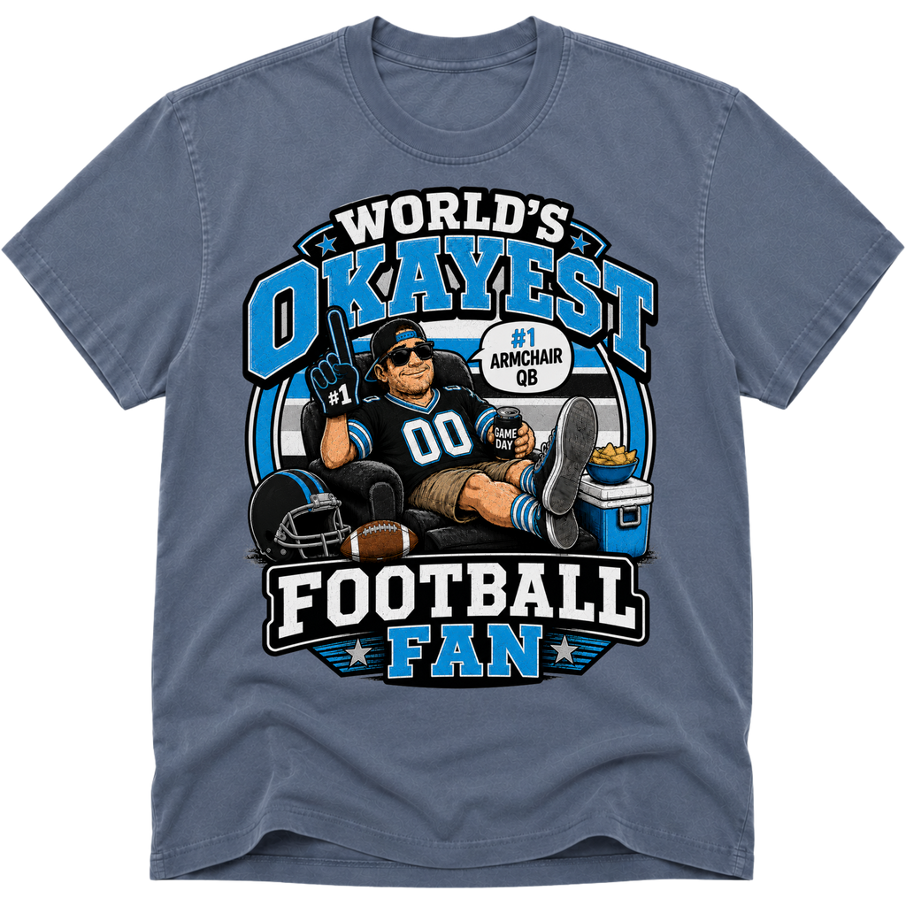 Worlds Okayest Football Fan Carolina