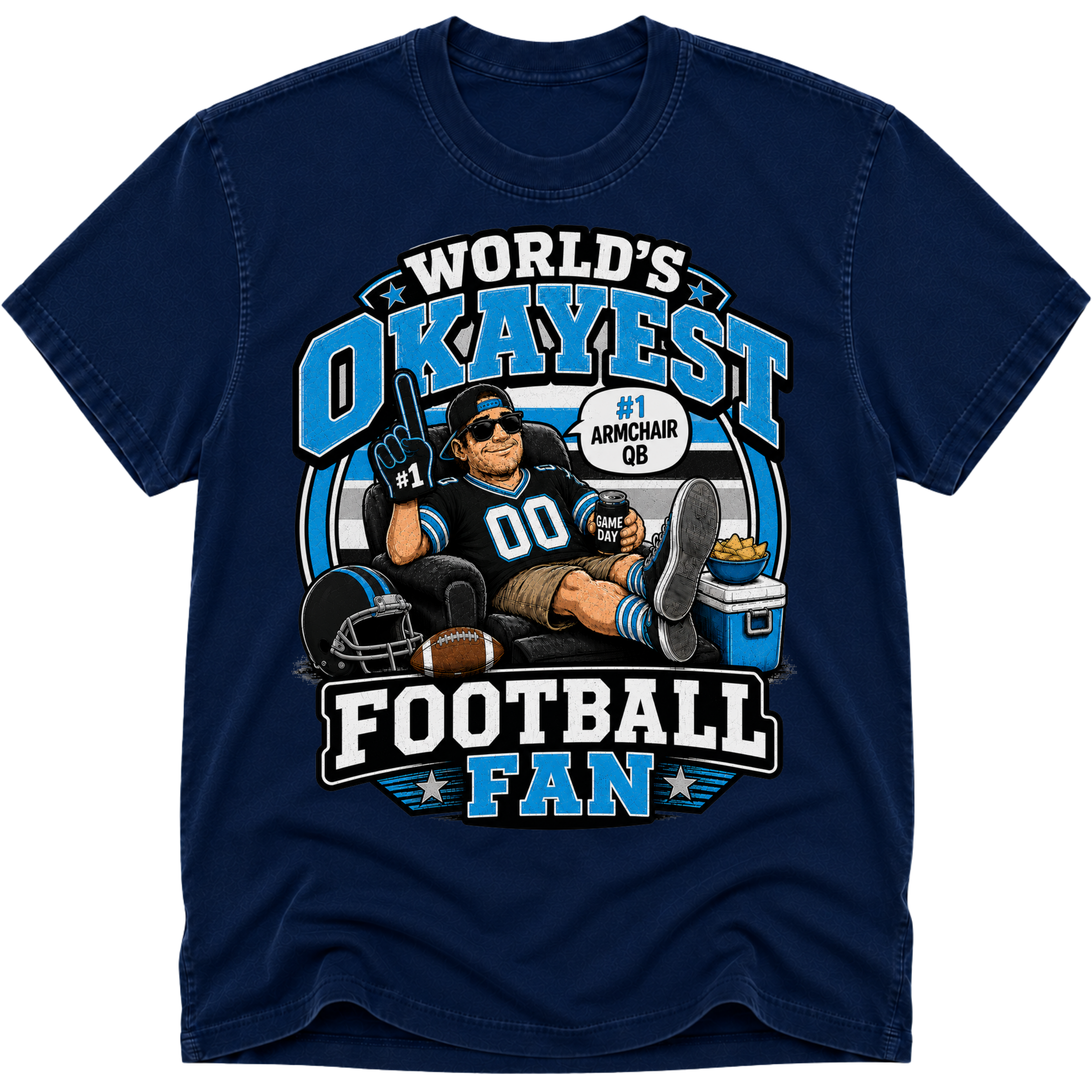 Worlds Okayest Football Fan Carolina