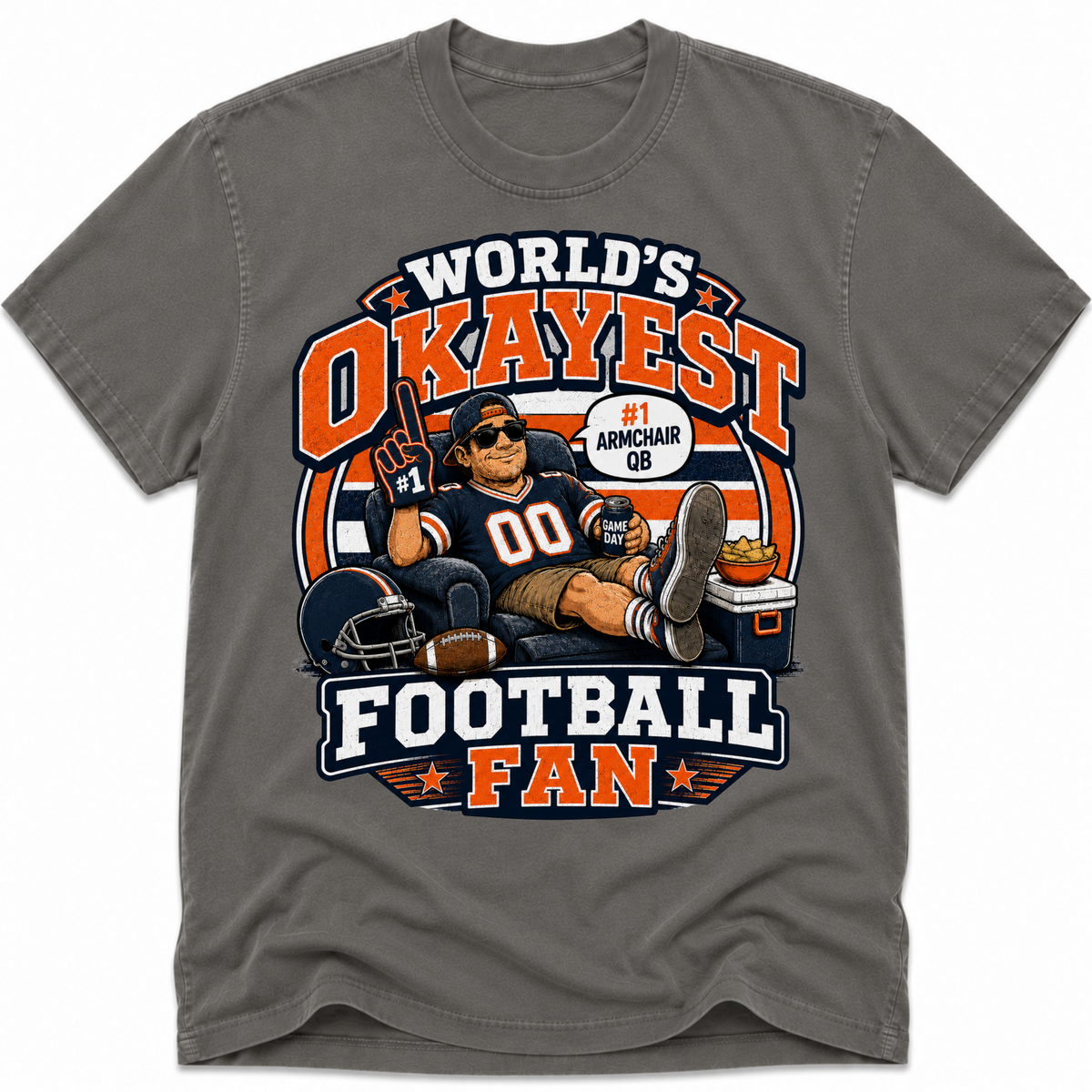 Worlds Okayest Football Fan Chicago