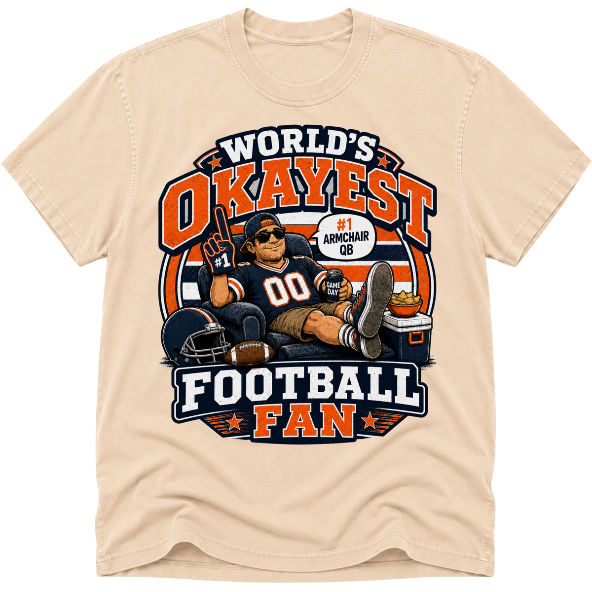 Worlds Okayest Football Fan Chicago