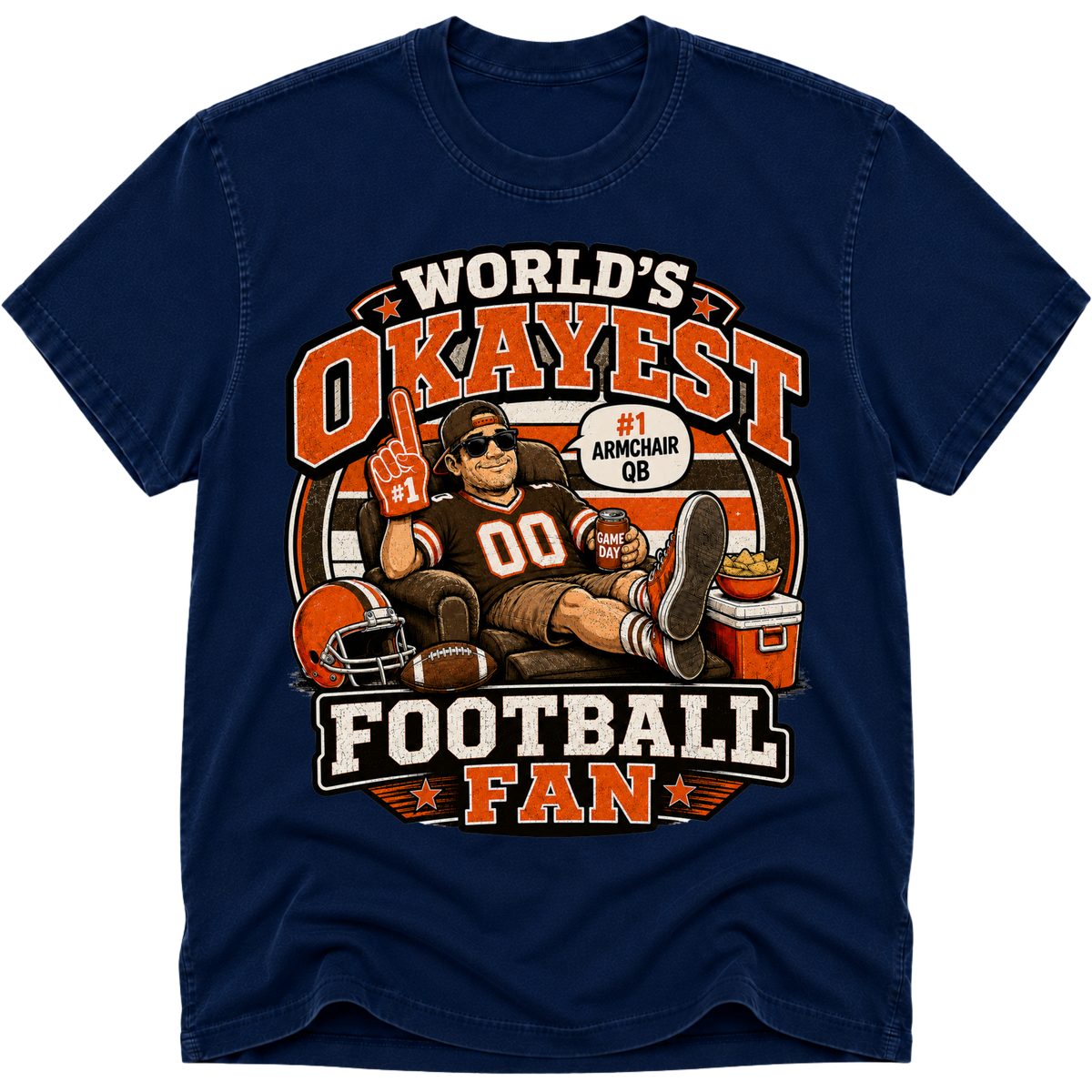 Worlds Okayest Football Fan Cleveland