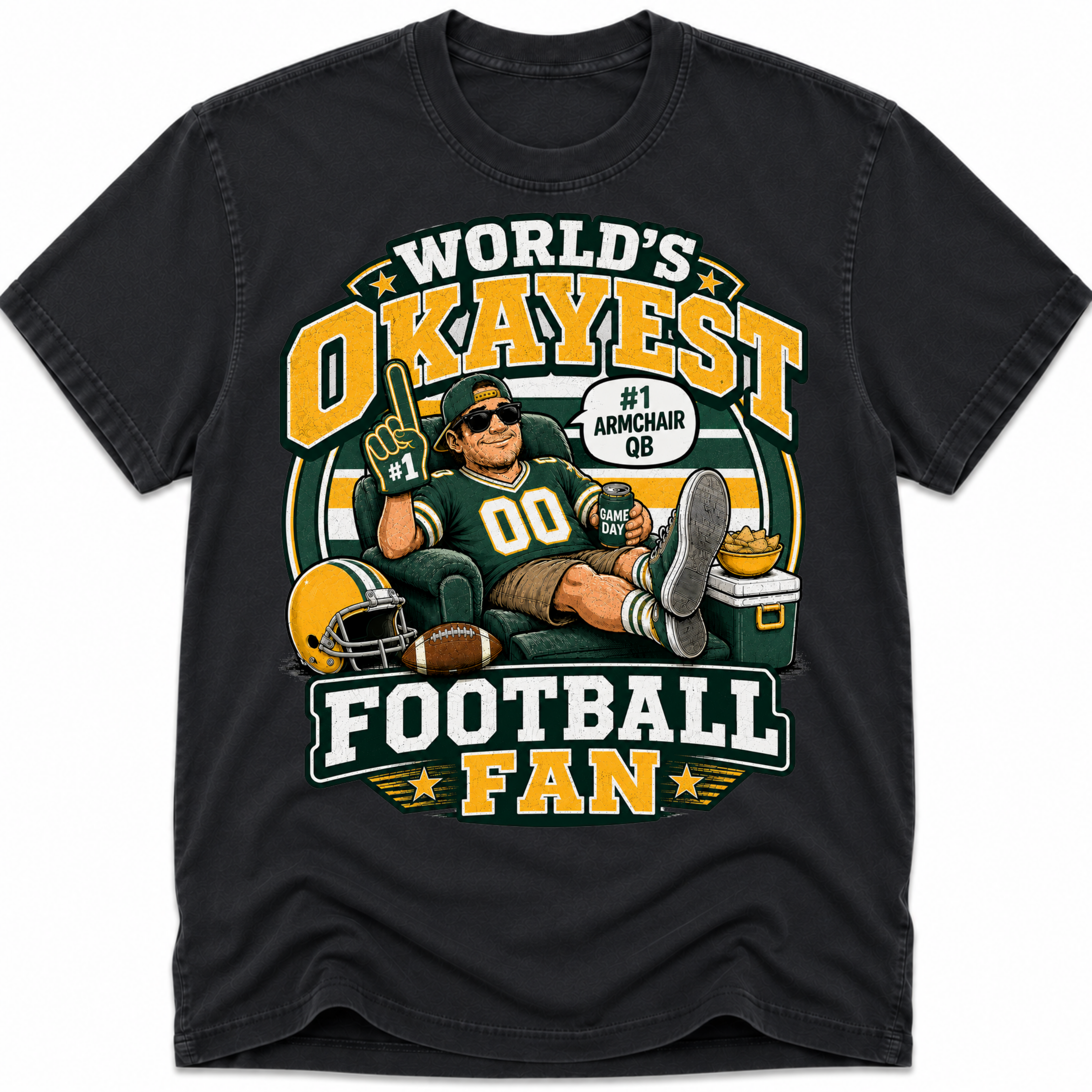 Worlds Okayest Football Fan Green Bay