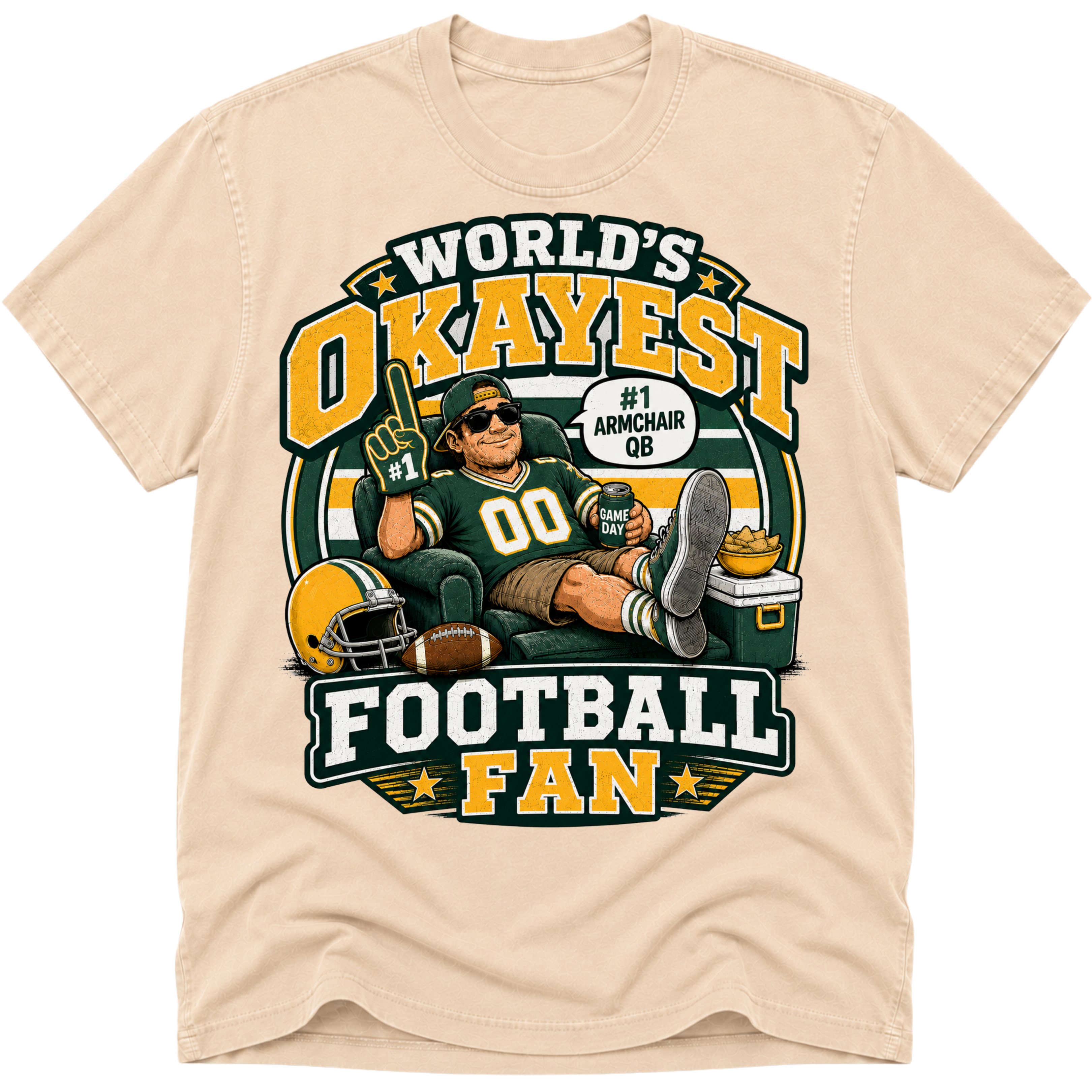 Worlds Okayest Football Fan Green Bay