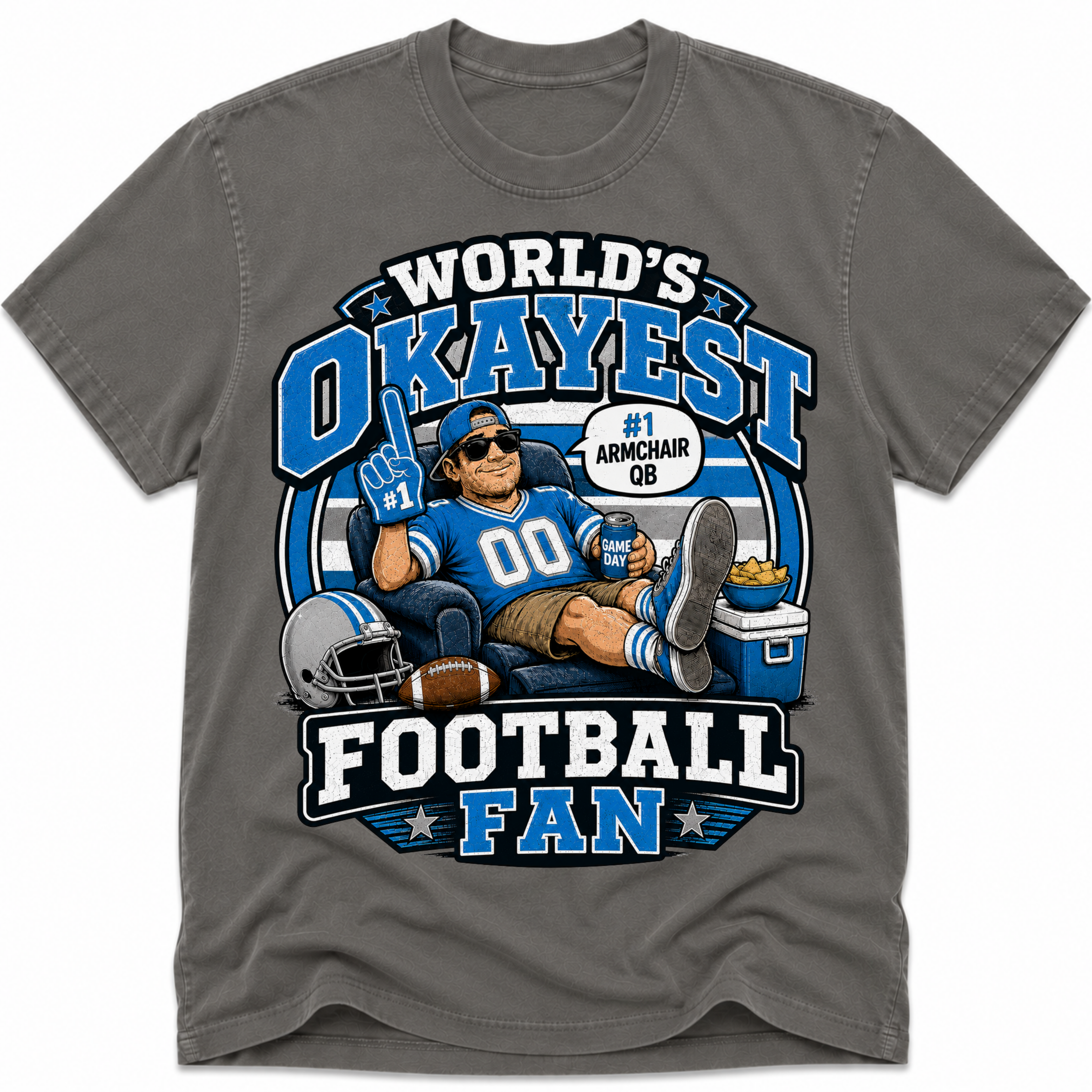 Worlds Okayest Football Fan Detroit