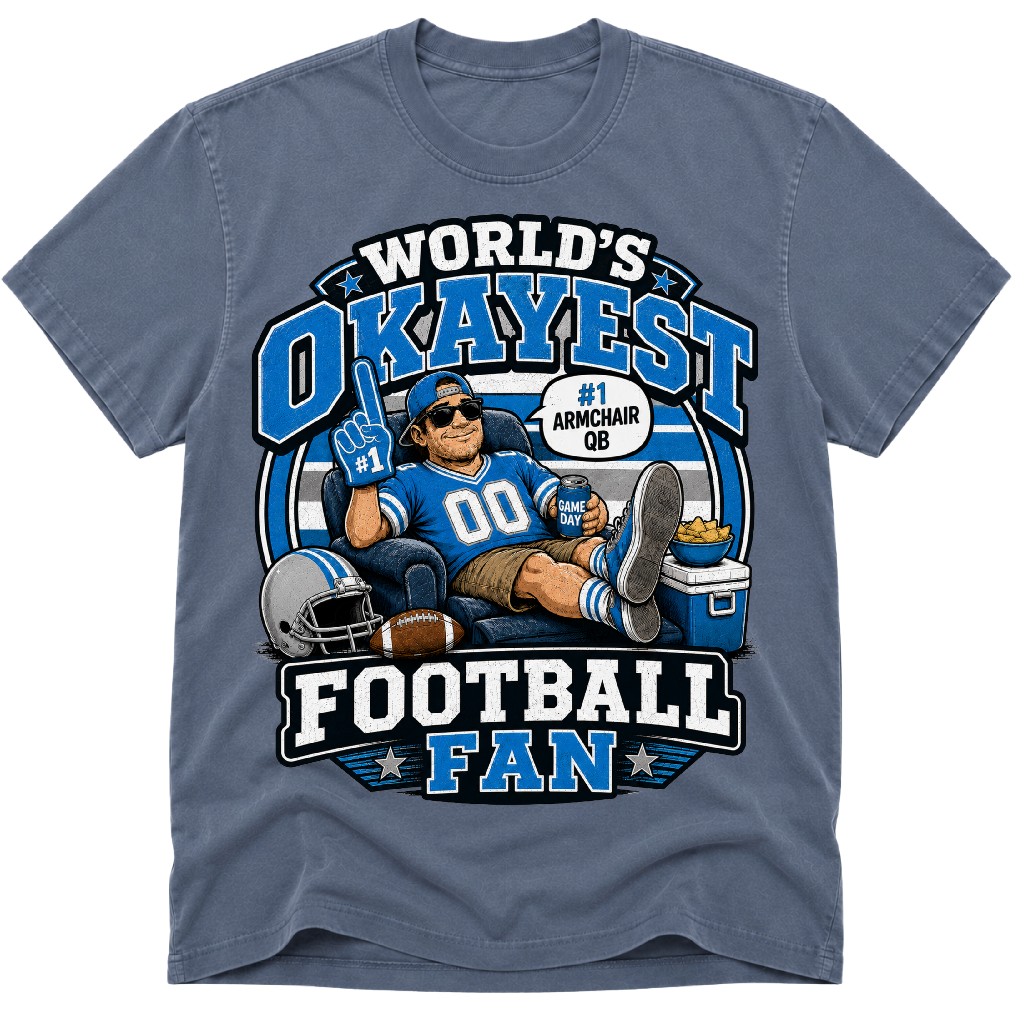 Worlds Okayest Football Fan Detroit