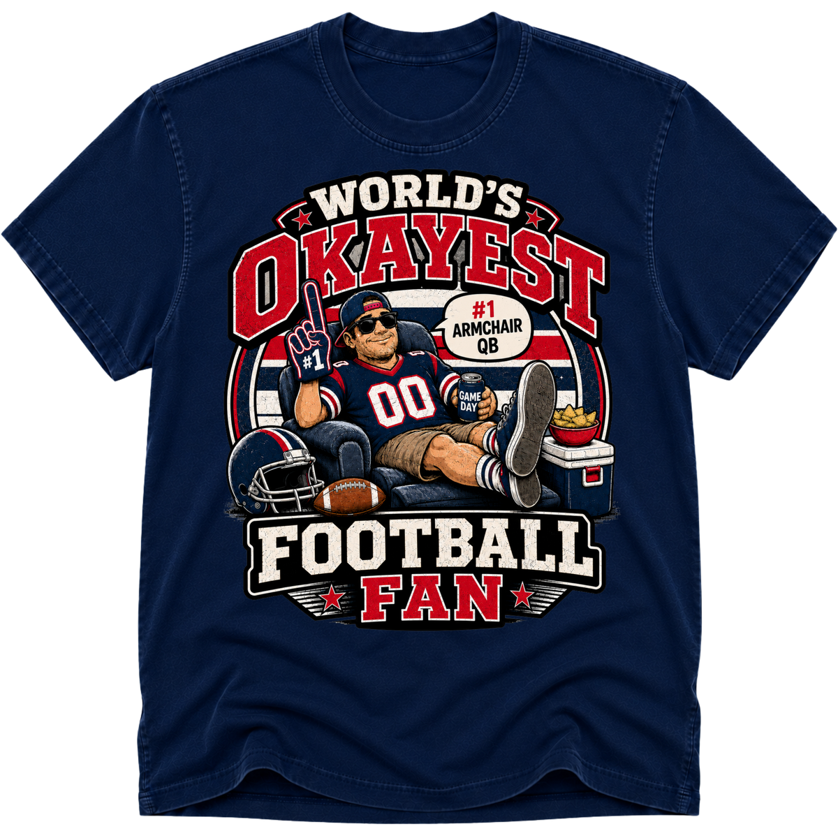Worlds Okayest Football Fan Houston