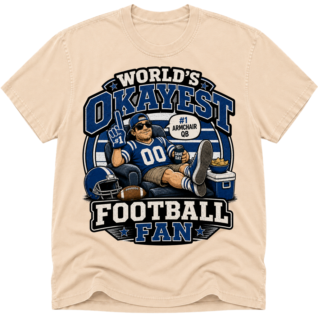 Worlds Okayest Football Fan Indianapolis