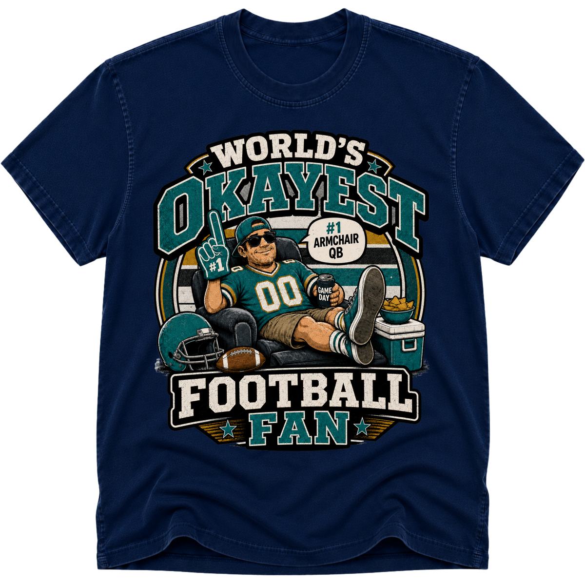 Worlds Okayest Football Fan Jacksonville