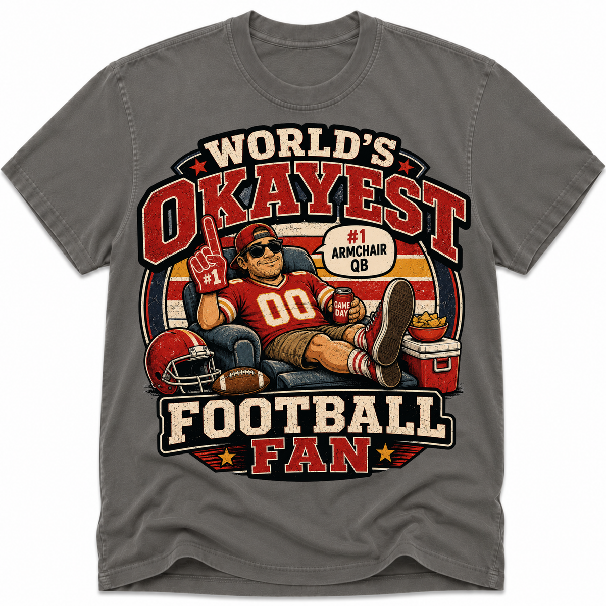 Worlds Okayest Football Fan Kansas City