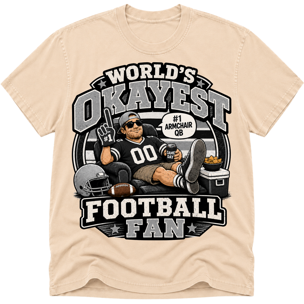 Worlds Okayest Football Fan Las Vegas
