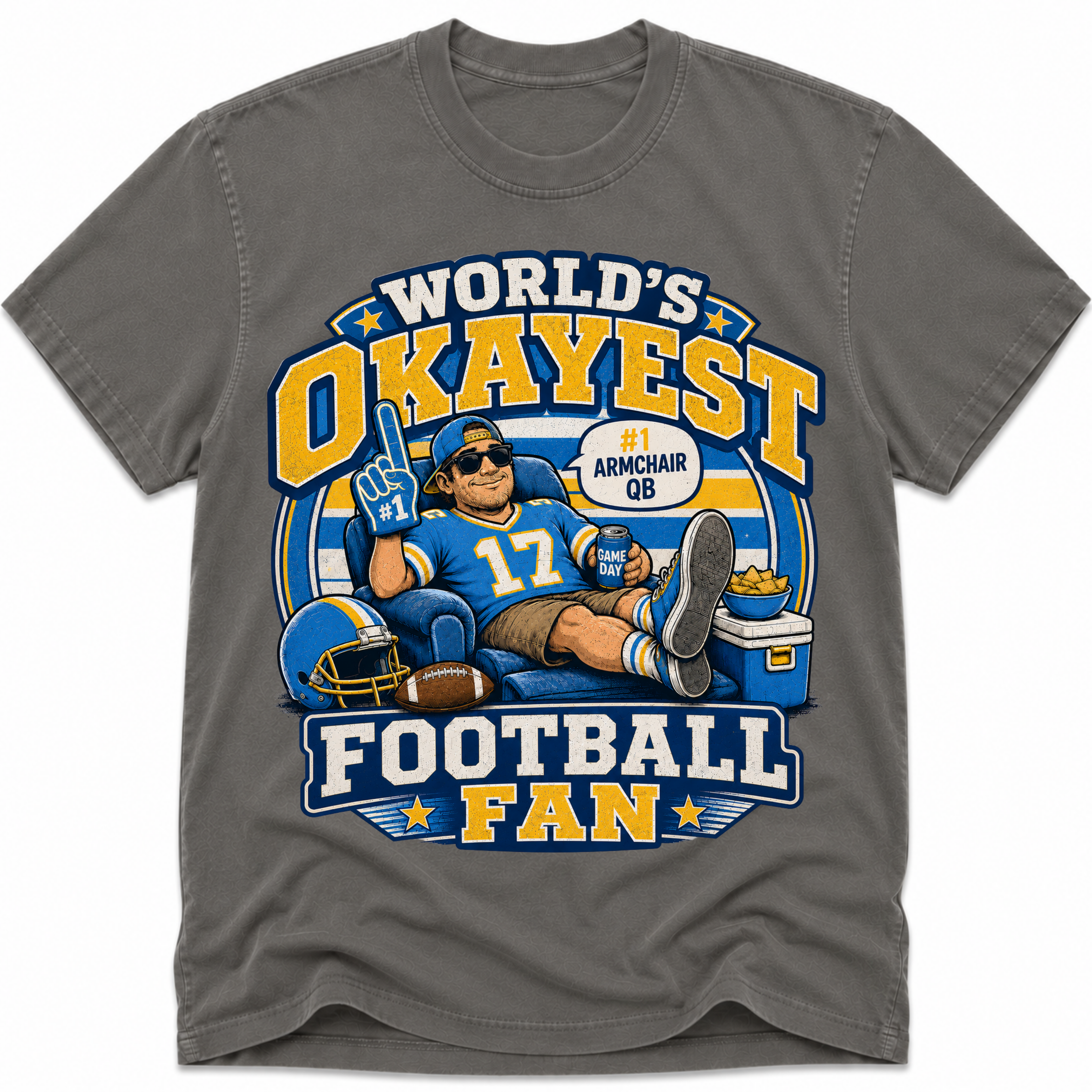 Worlds Okayest Football Fan Los Angeles C