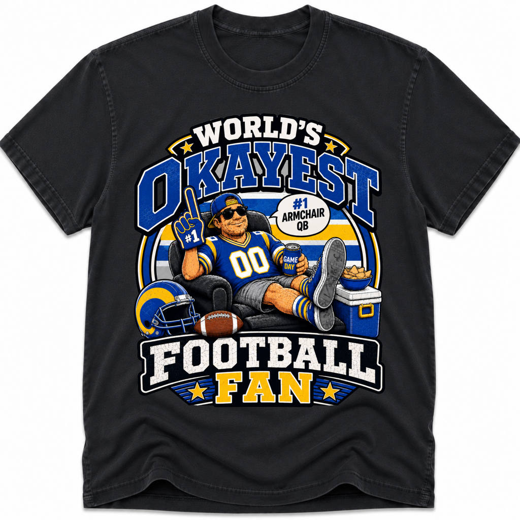Worlds Okayest Football Fan Los Angeles R