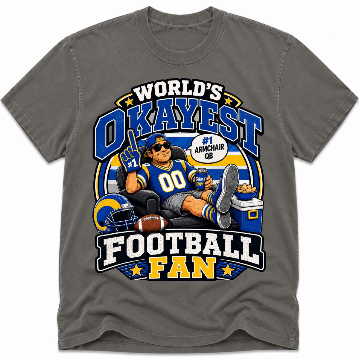 Worlds Okayest Football Fan Los Angeles R