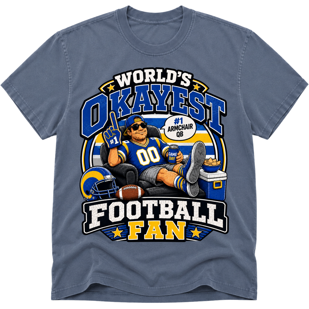 Worlds Okayest Football Fan Los Angeles R