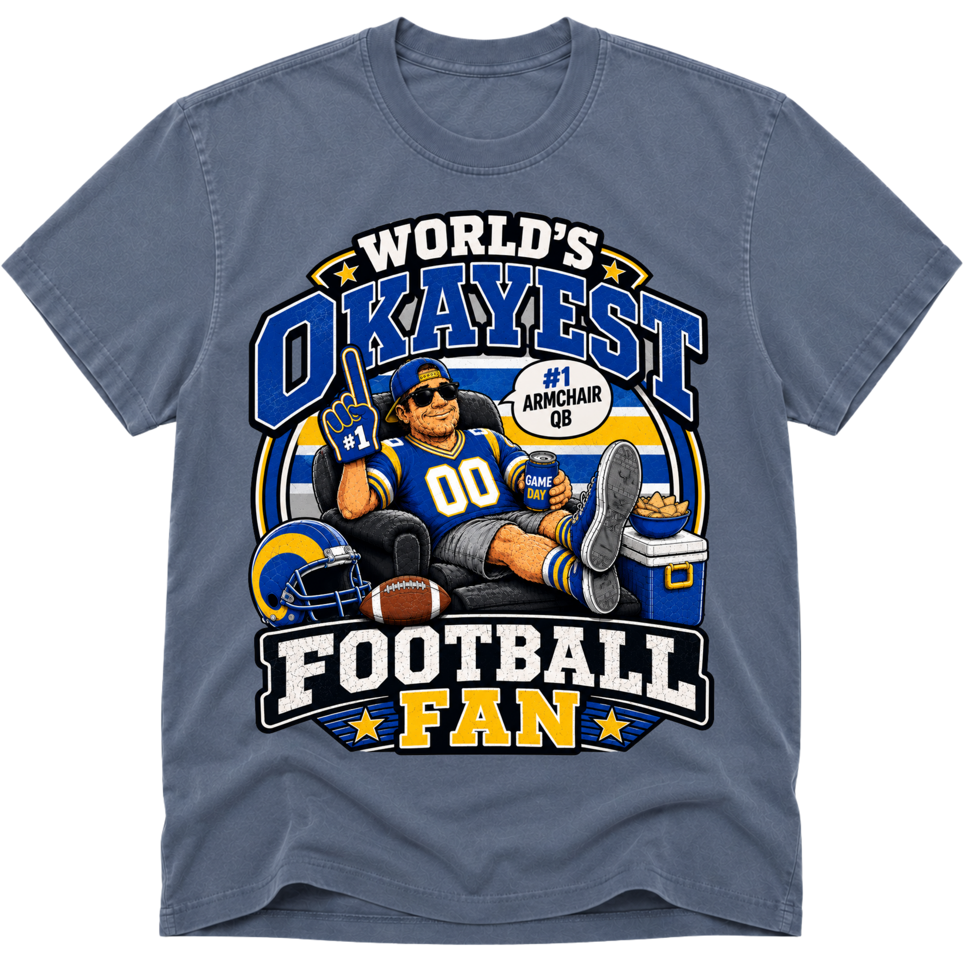 Worlds Okayest Football Fan Los Angeles R